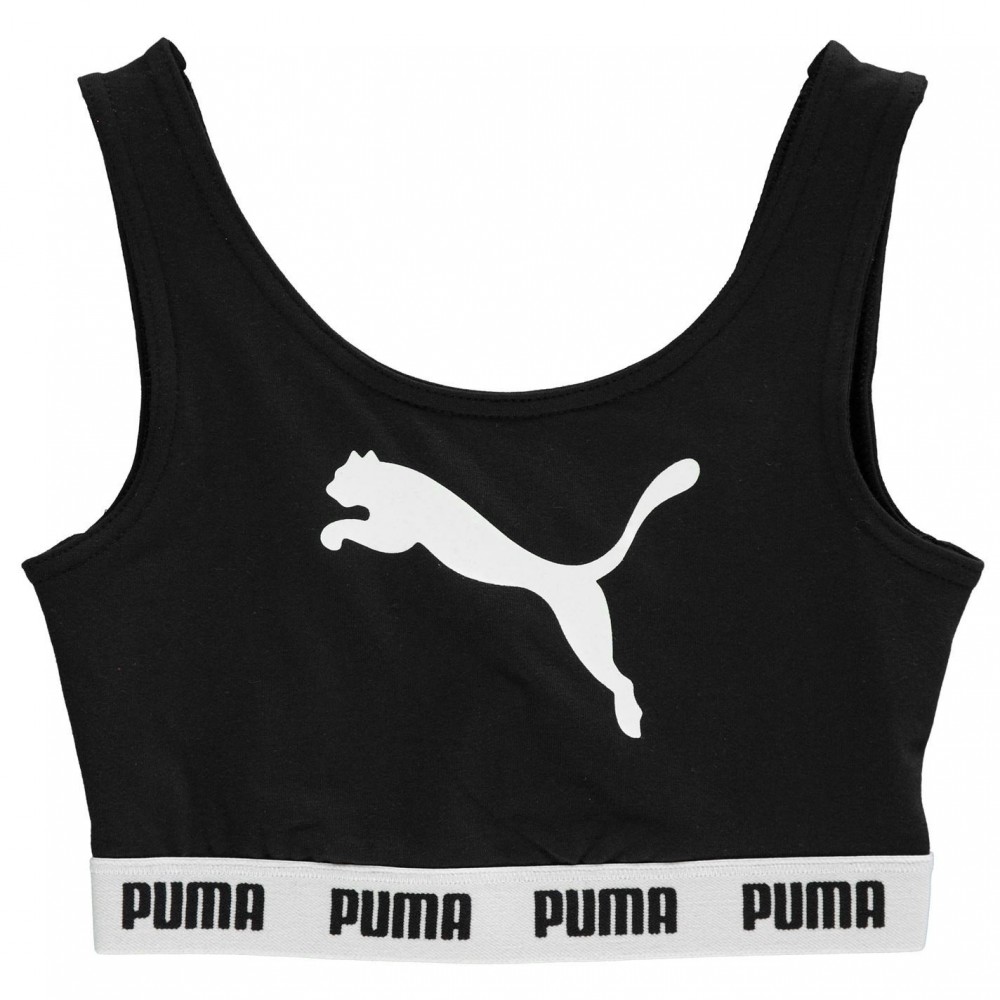 Puma Tape Crop Top Junior Girls