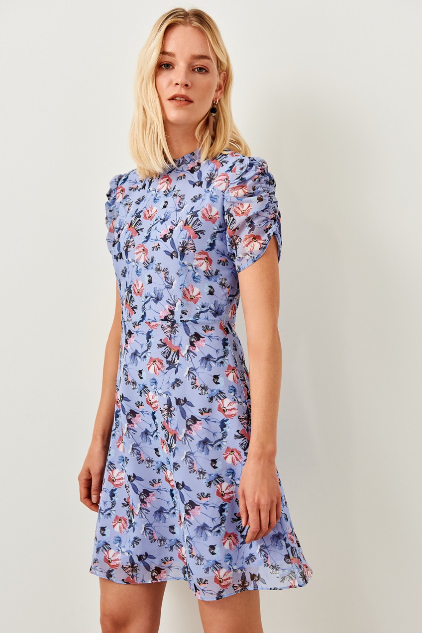 Trendyol Multi-colored Floral Dress