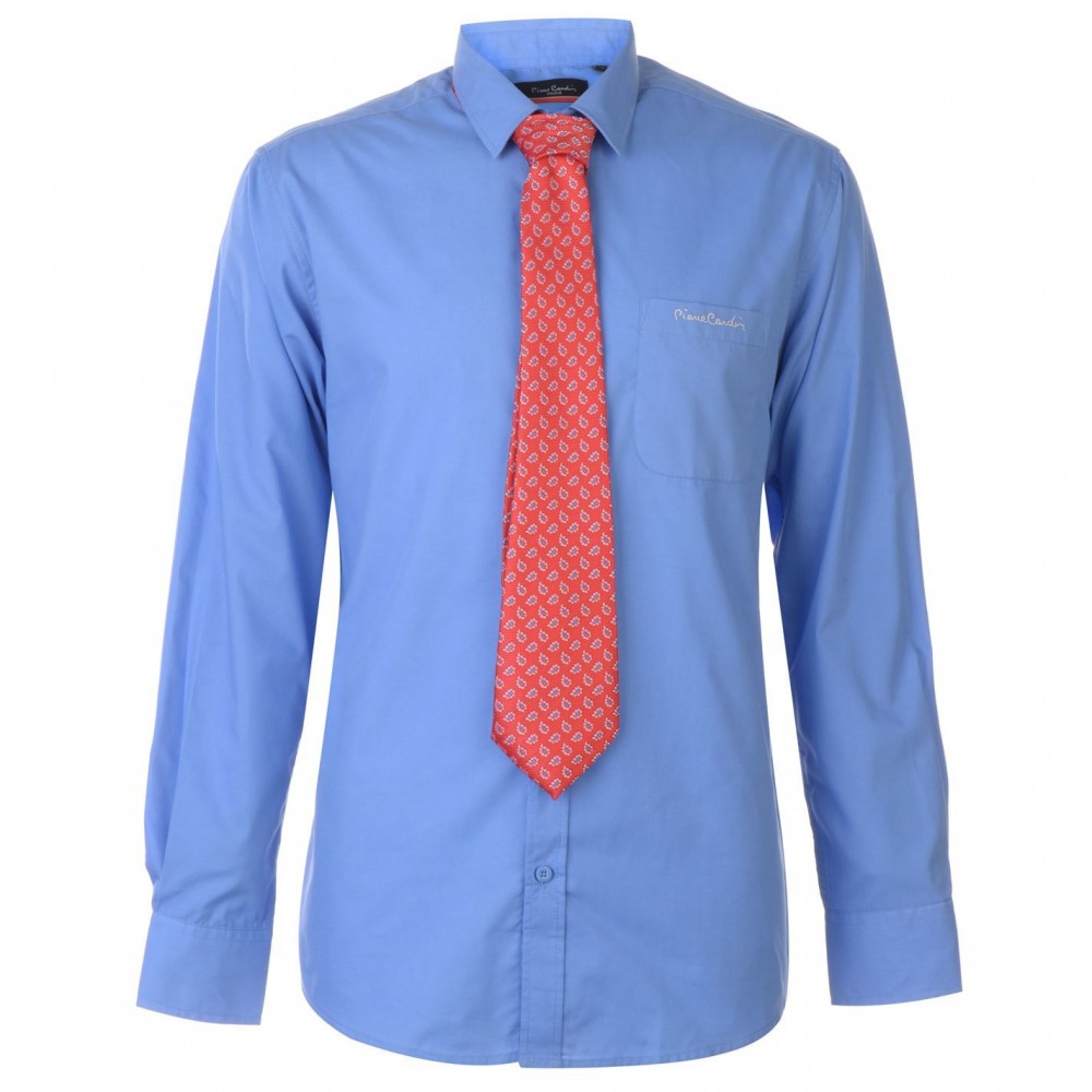 Pierre Cardin hosszú ujjú ing nyakkendő szett férfi