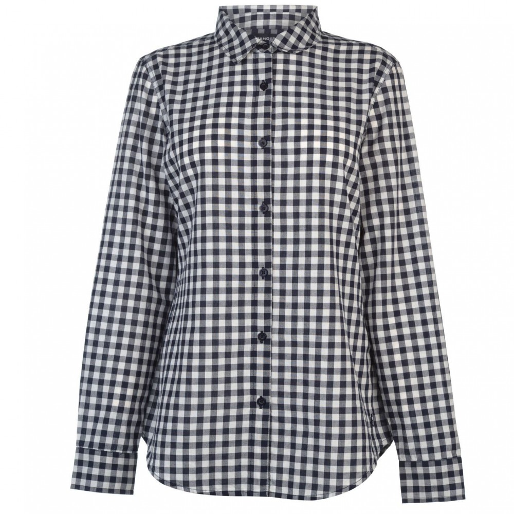 Kangol Long Sleeve Check Shirt Ladies