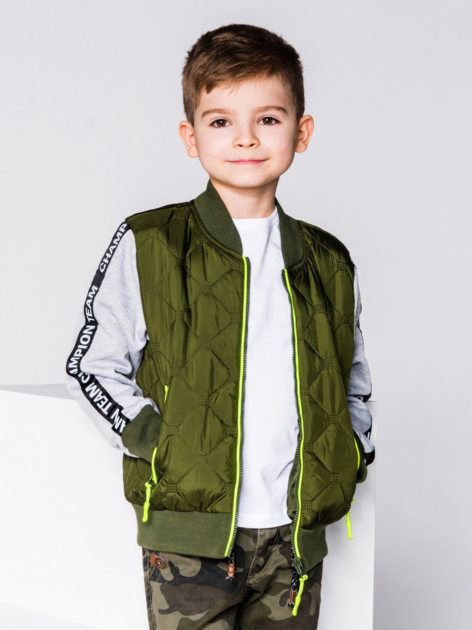 Inny Mid-season boy's bomber jacket KC004