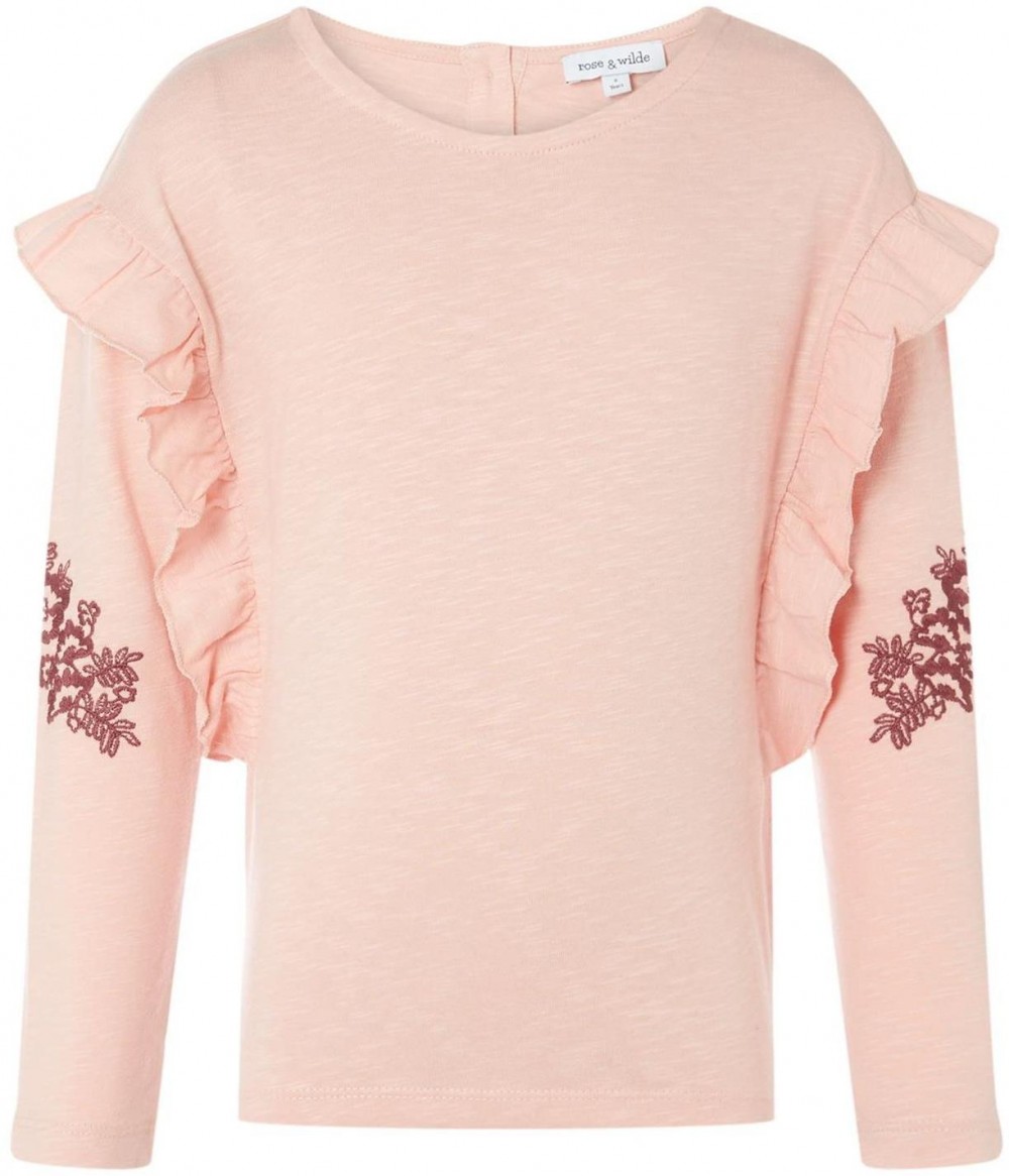 Rose and Wilde Fern Embrodied Sleeve Jersey