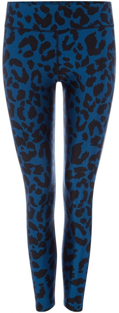 Biba Shiny oversized leopard print legging