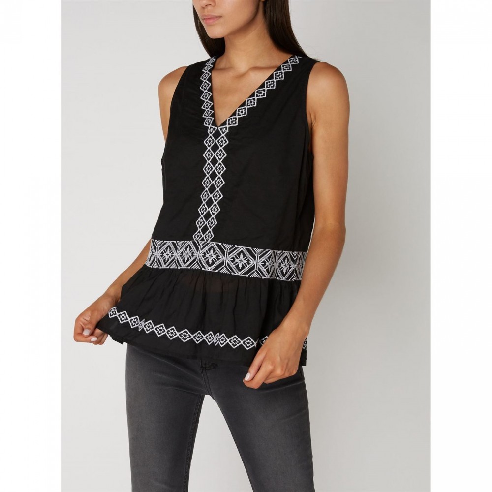 Label Lab Grace embroidered top
