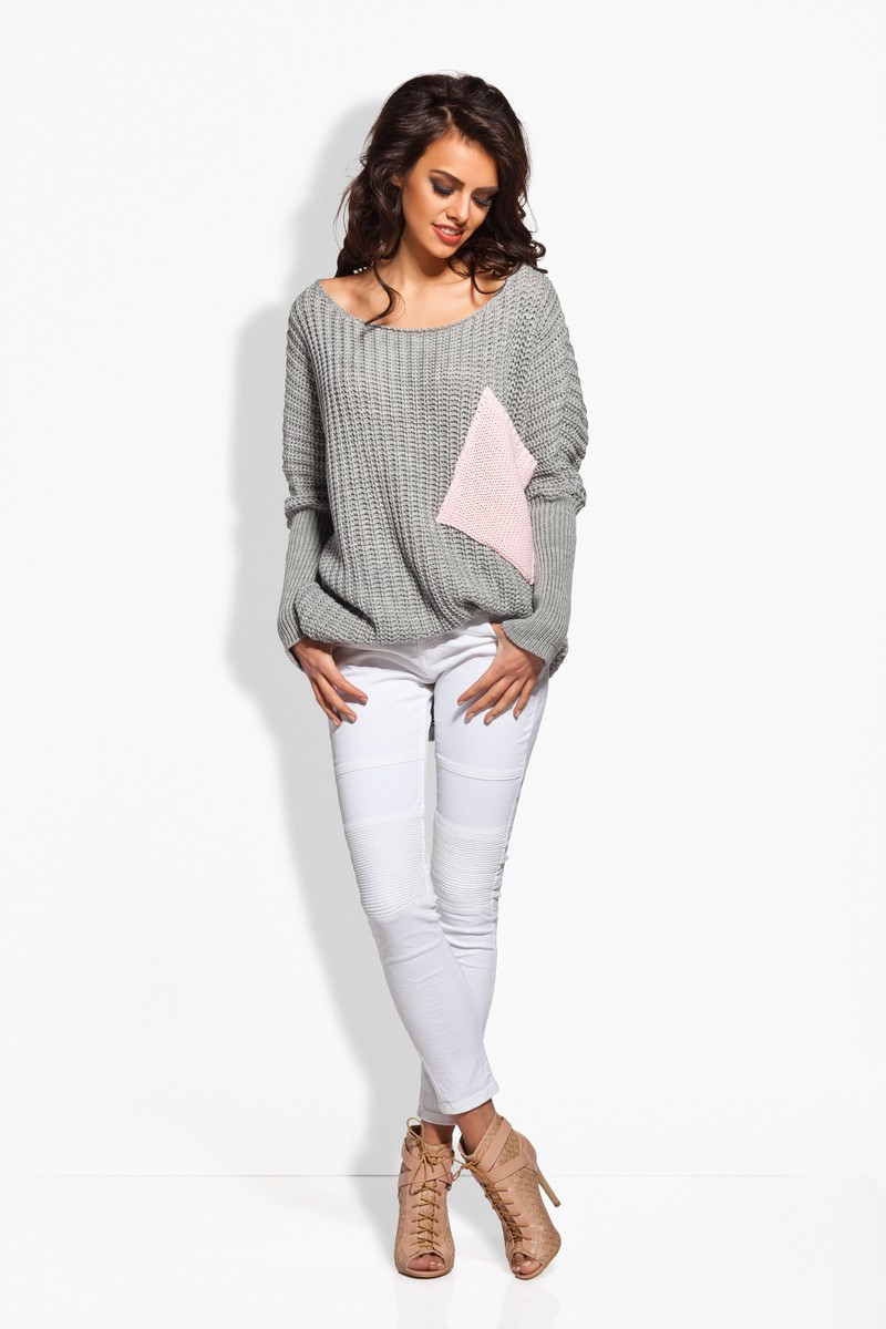 Lemoniade Woman's Sweater LS166 Light -Powder Pink