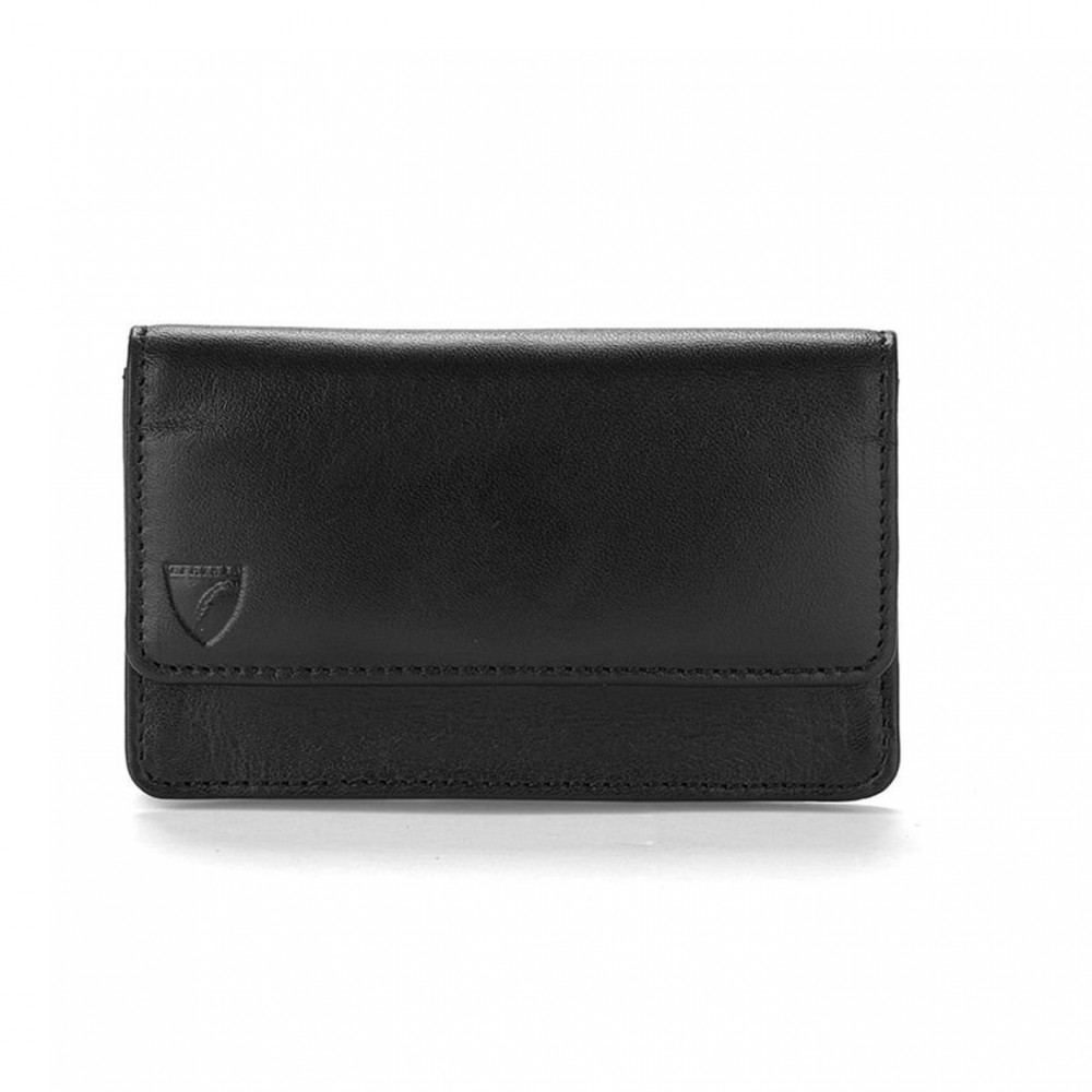 Aspinal of London Black Business  And  credit card case