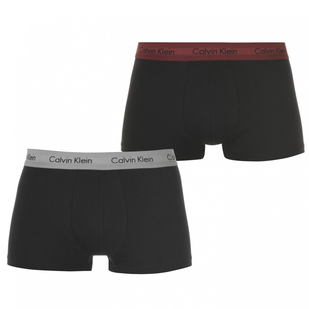 Calvin Klein Underwear Cotton Stretch Trunks 2 Pack