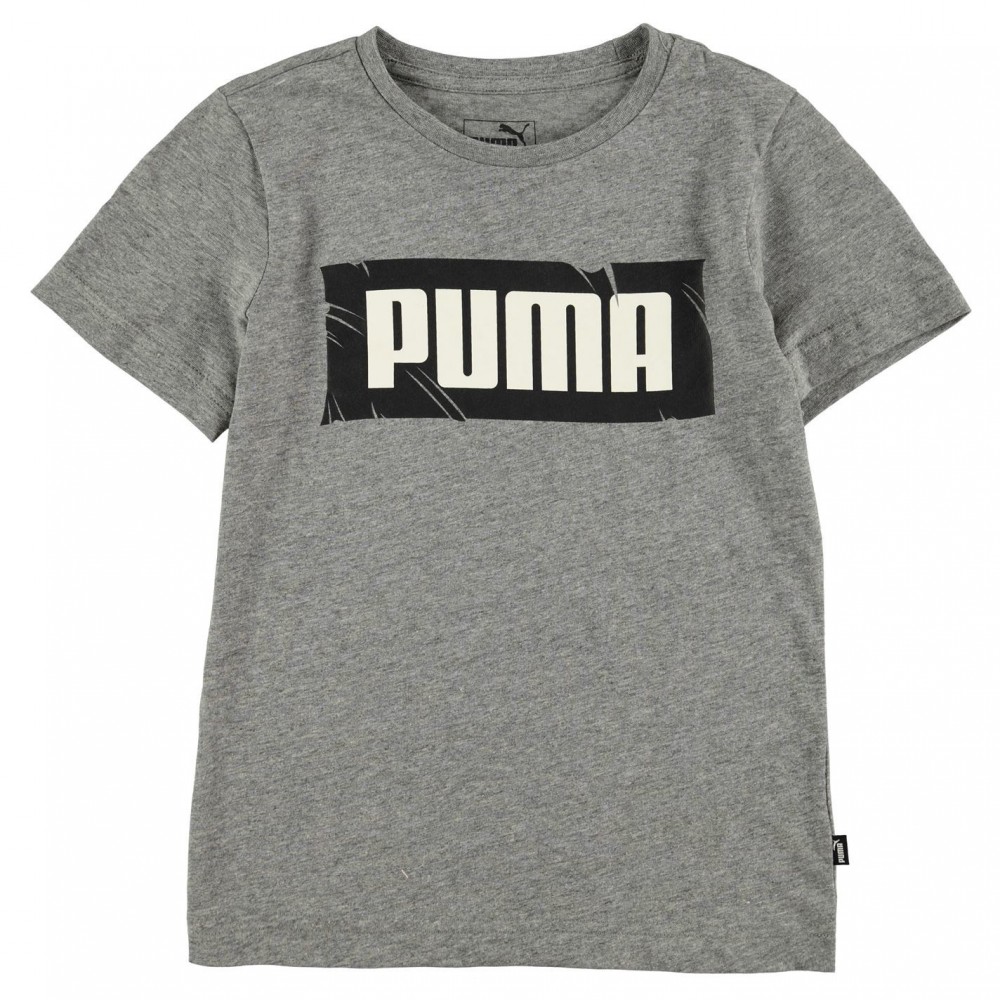 Puma Junior Boys Word T-Shirt