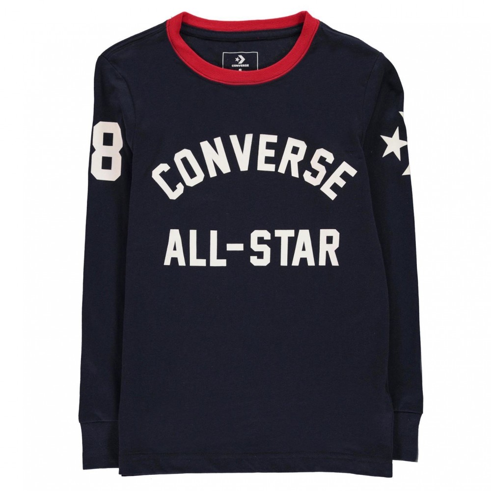 Converse Retro Long Sleeve T Shirt