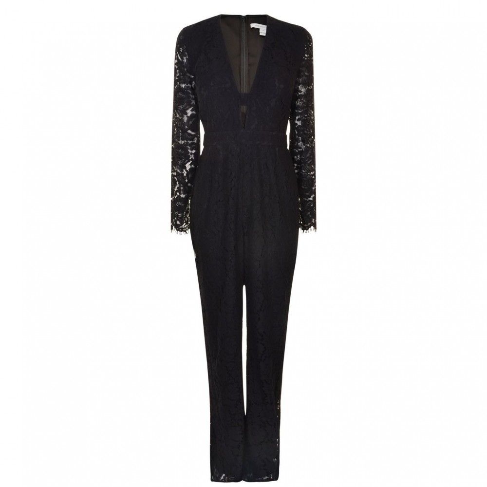 DIANE VON FURSTENBERG Kyara Lace Jumpsuit