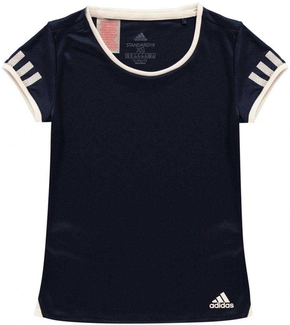 Adidas Club T Shirt Junior Girls