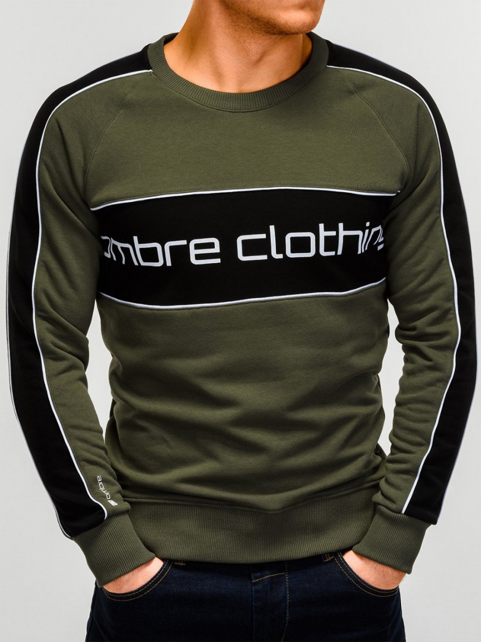 Ombre Clothing Men's printed sweatshirt B922