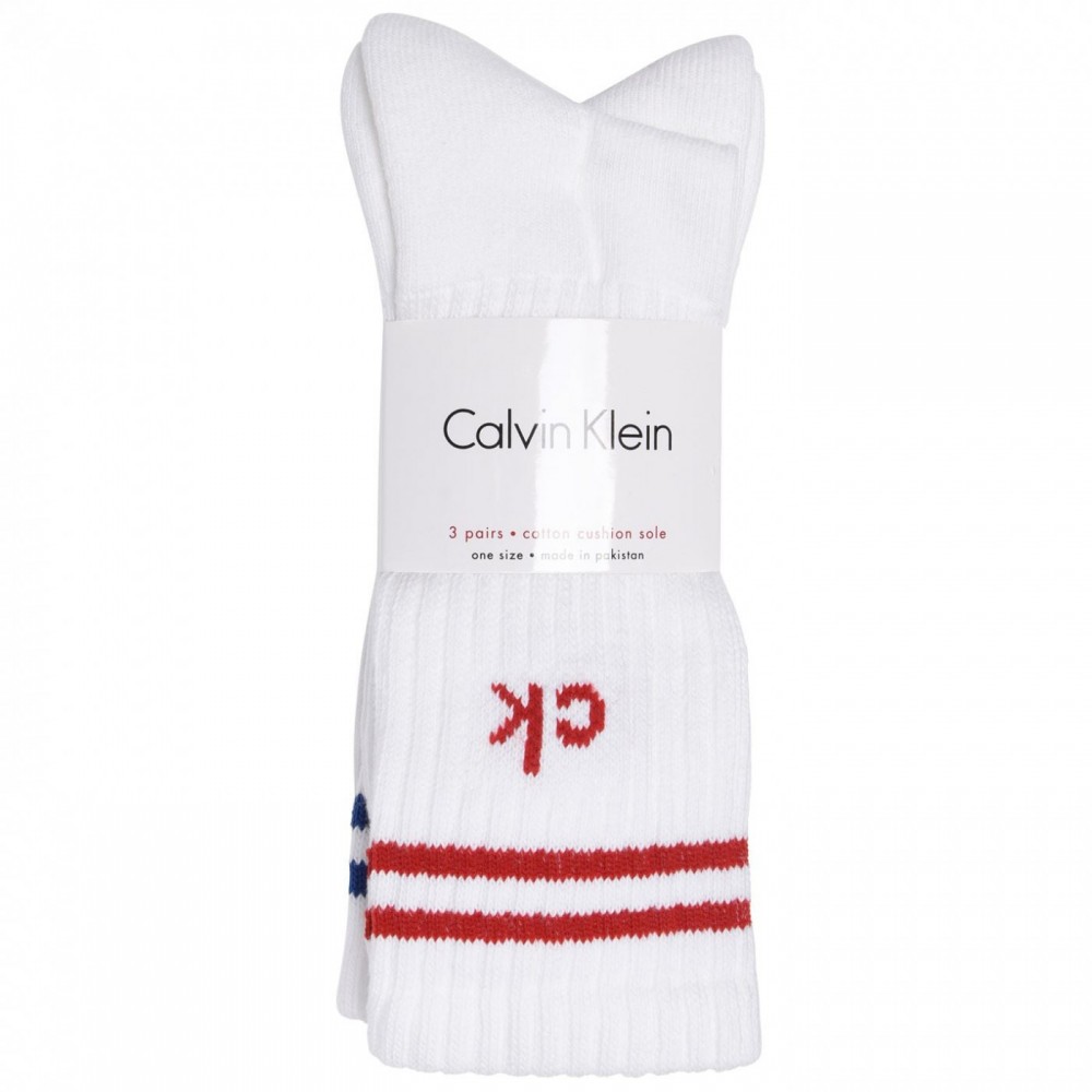 Calvin Klein 3 Pack Sport Socks Mens