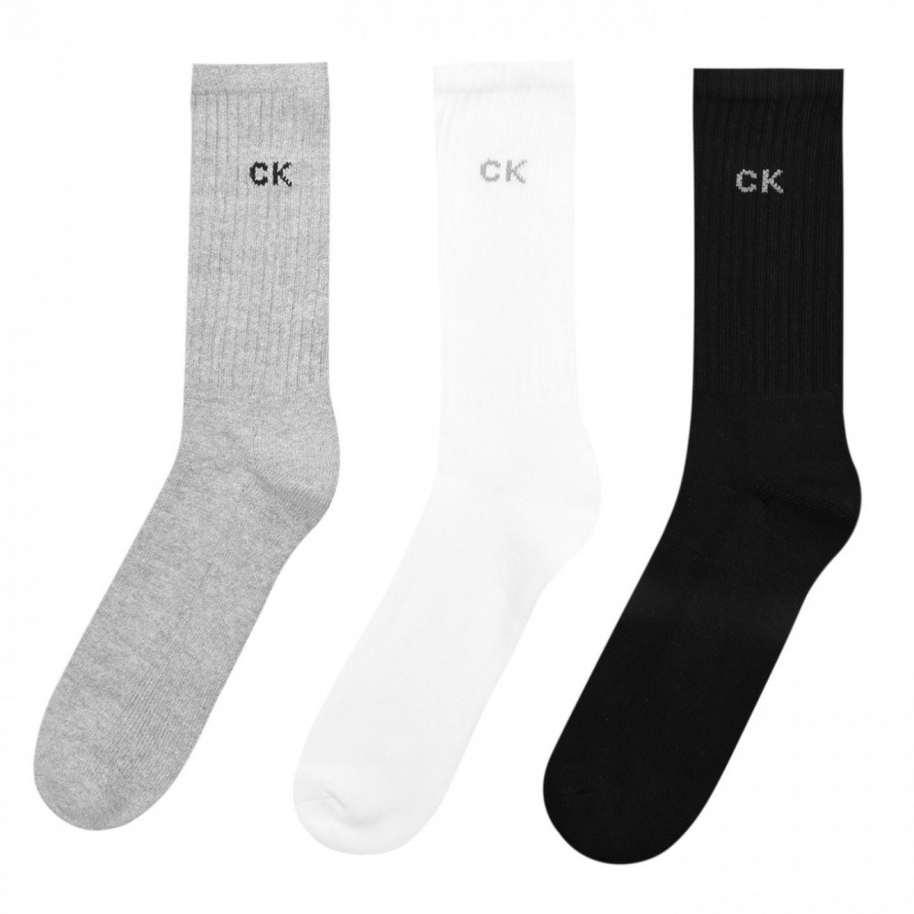 Calvin Klein 2 Pack Crew Socks Mens