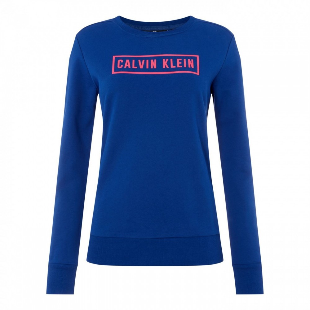 Calvin Klein Performance Logo Crew Sweatshirt
