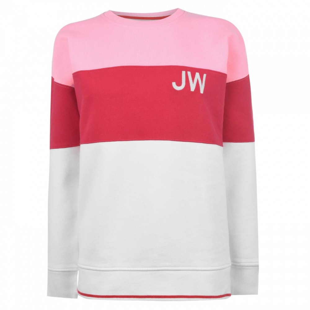 Jack Wills Eyethorne Colour Block Crew Neck Sweatshirt