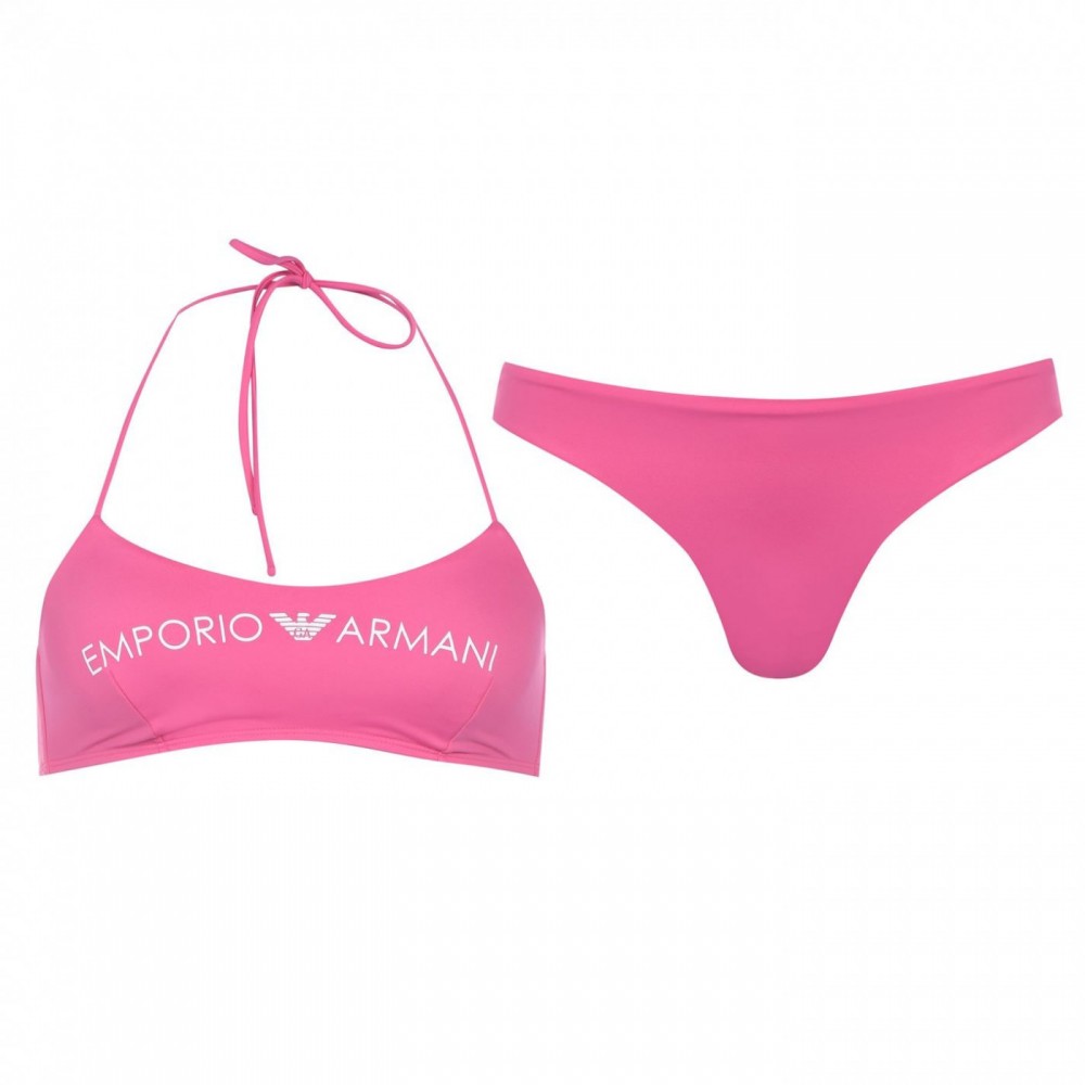 Emporio Armani Logo Bikini Set