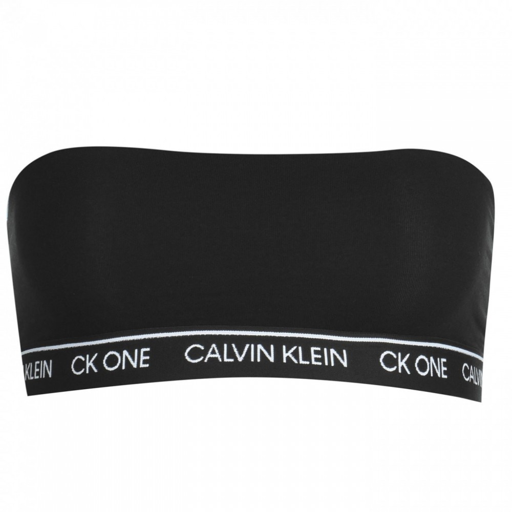 Calvin Klein egy pamut bandeau bikini felső