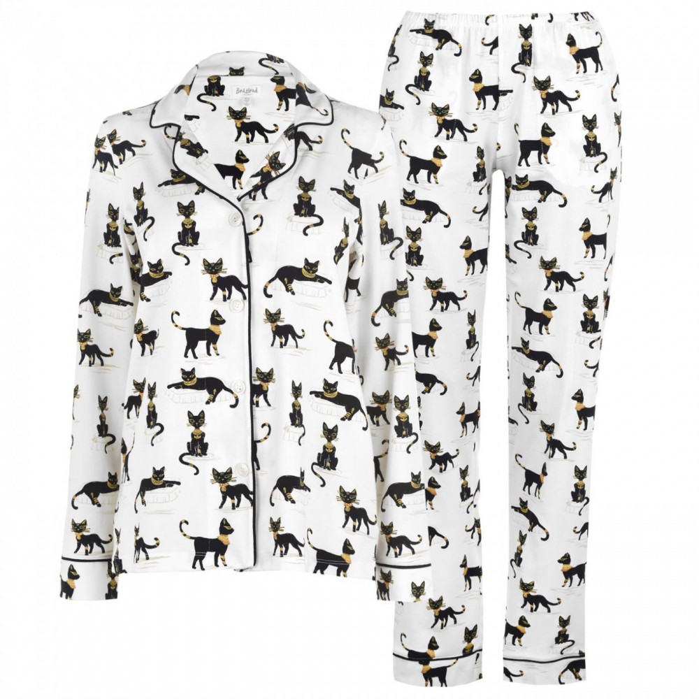 Bedhead Cario Kitten Long Sleeve Pyjama Set