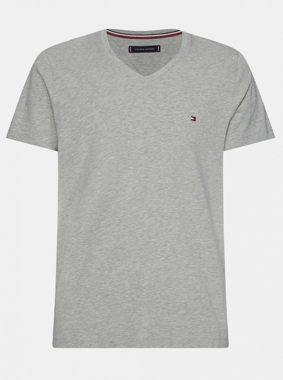 Light Grey Men's Basic T-Shirt Tommy Hilfiger