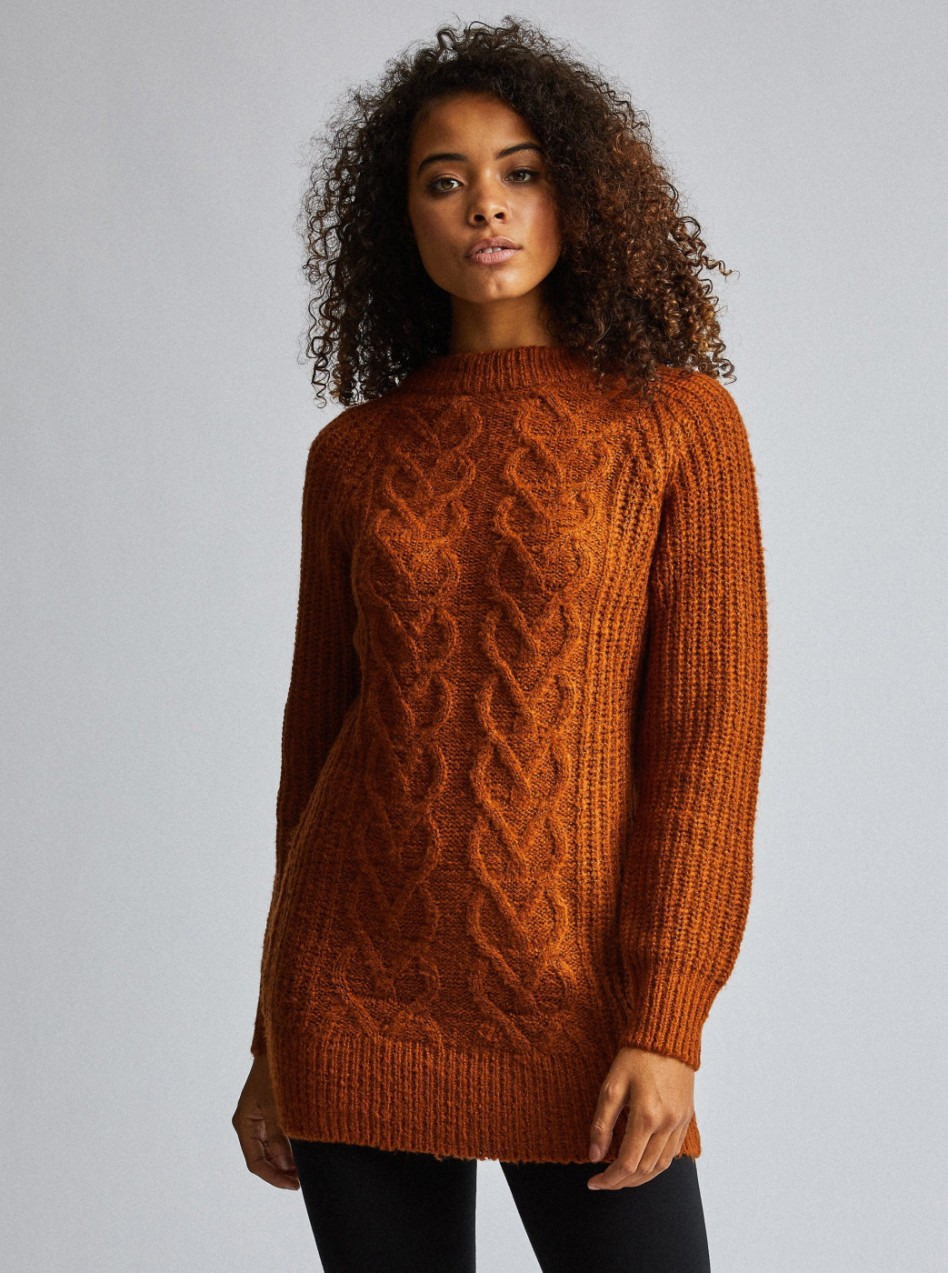 Dorothy Perkins Tall Brown Sweater