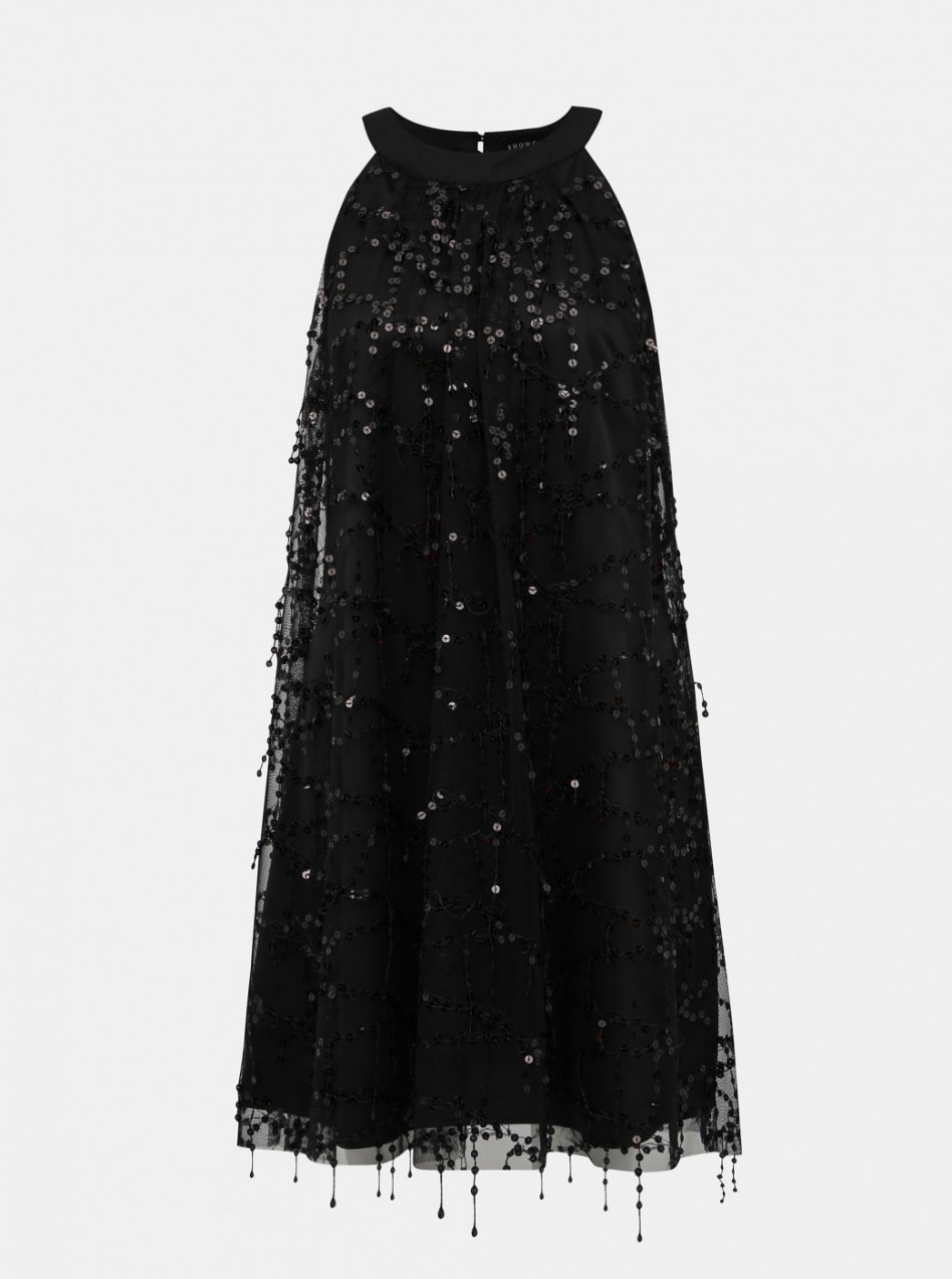 Black dress with sequins Dorothy Perkins