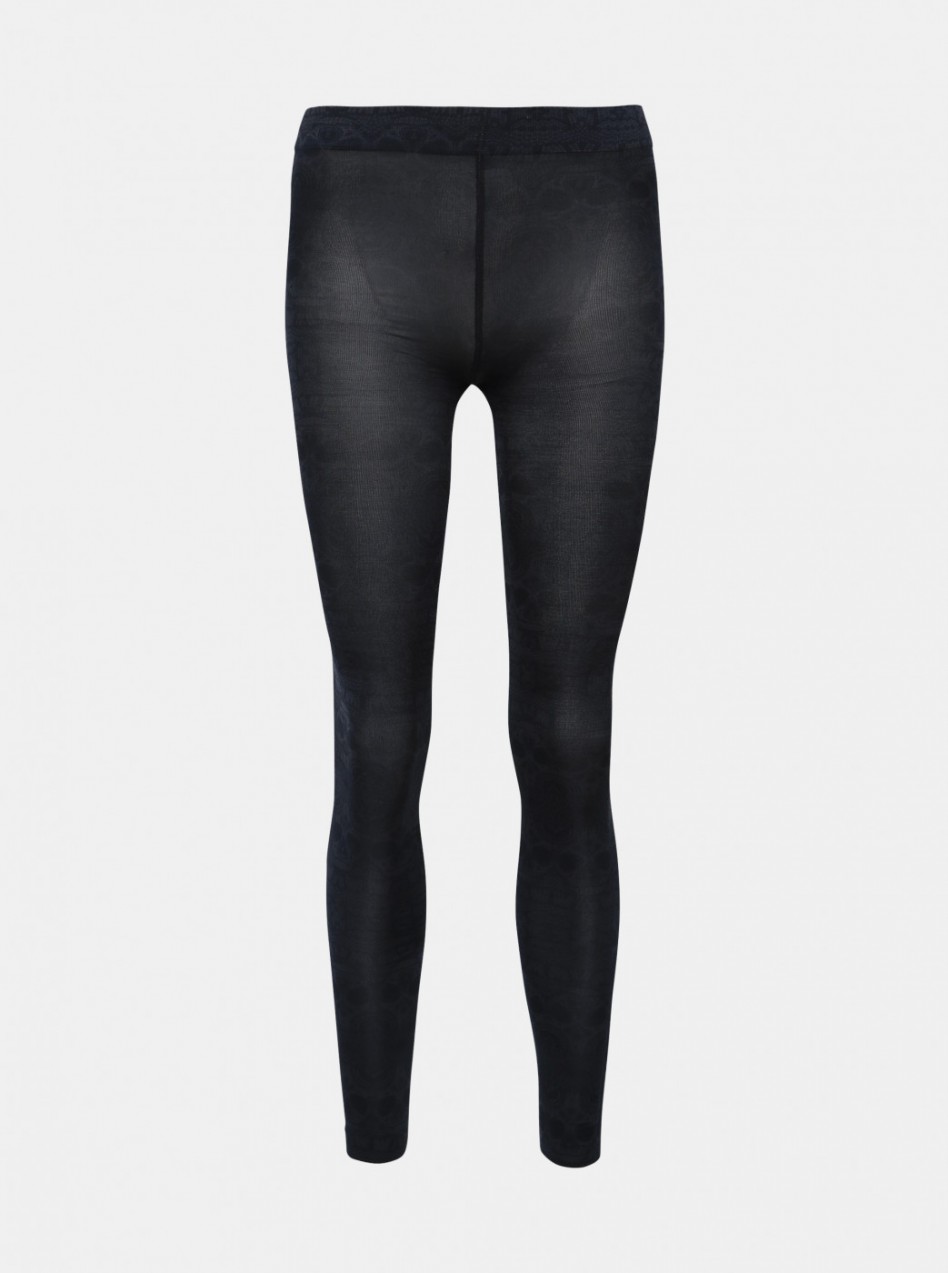 Dark grey patterned stocking pants Pompea Kleber