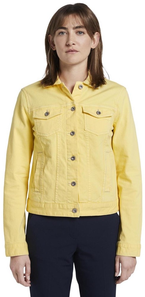 Tom Tailor Yellow Women's Denim Jacket
