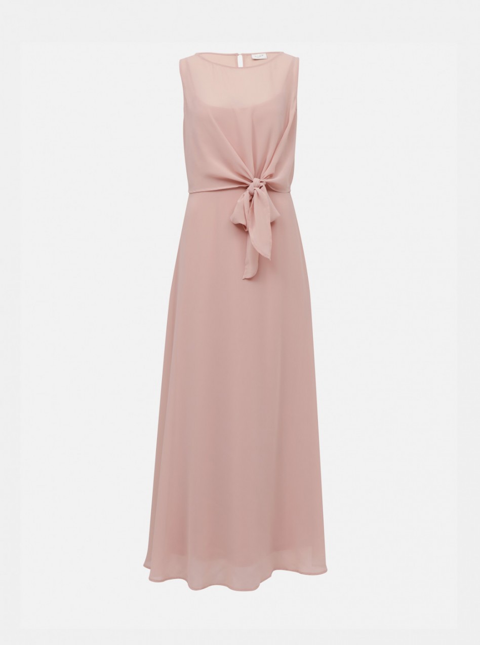 Light pink maxi dress VILA Micada