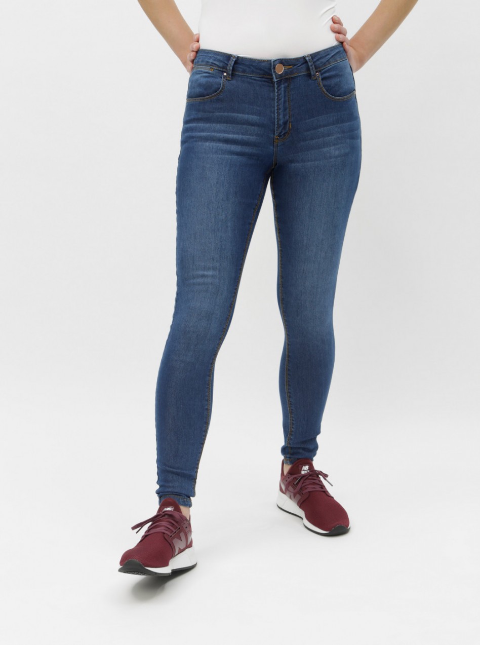 Blue skinny fit jeans Dorothy Perkins Bailey
