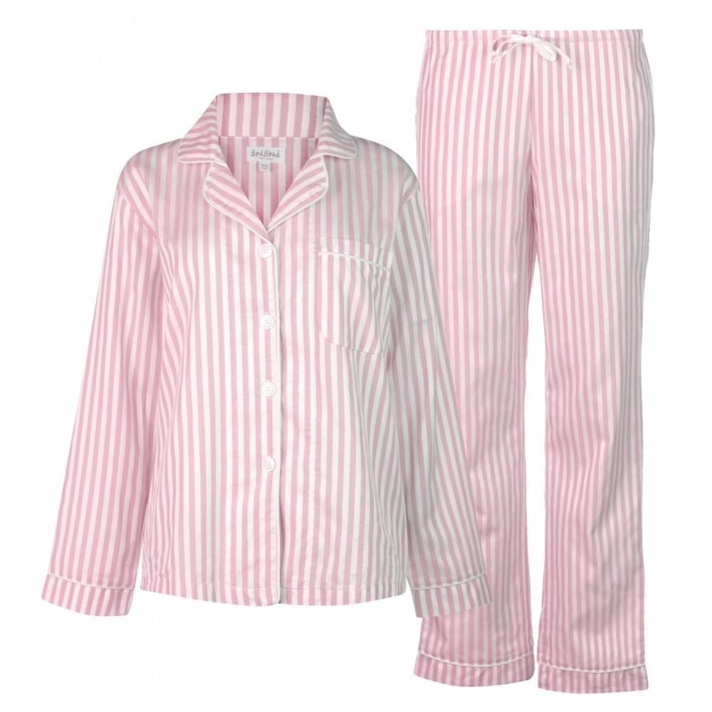 Bedhead Classic Striped Pyjama Set Ladies