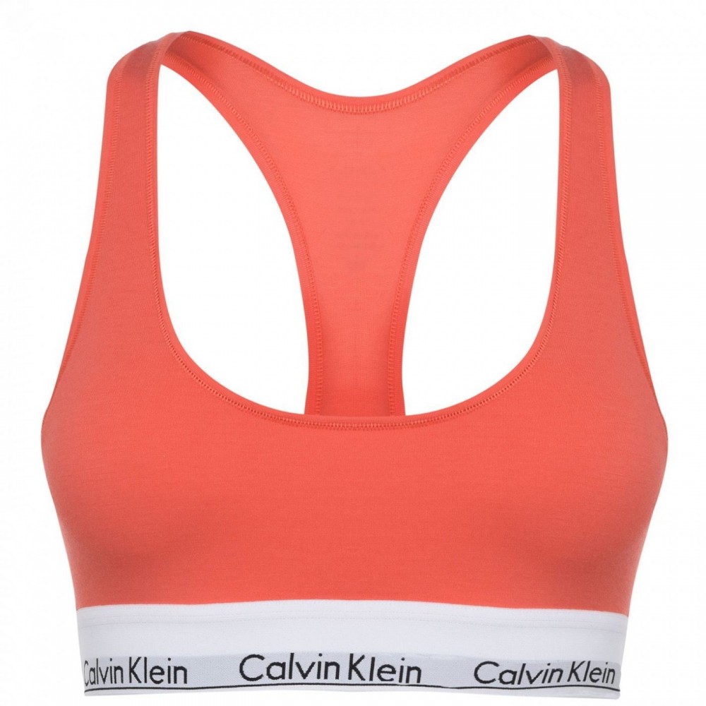 Calvin Klein modern pamut logó Bralette