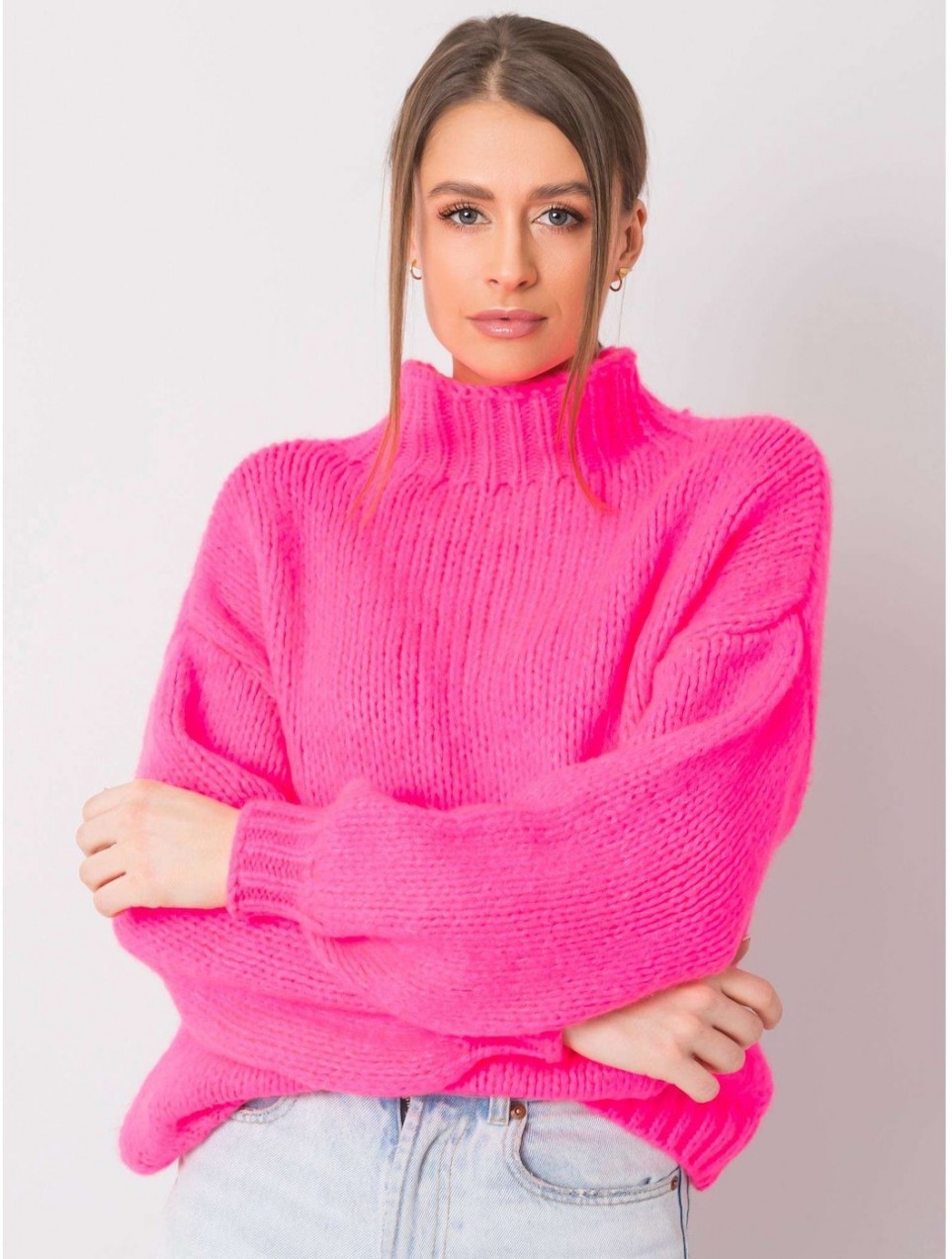 Fluo pink Ruby sweater