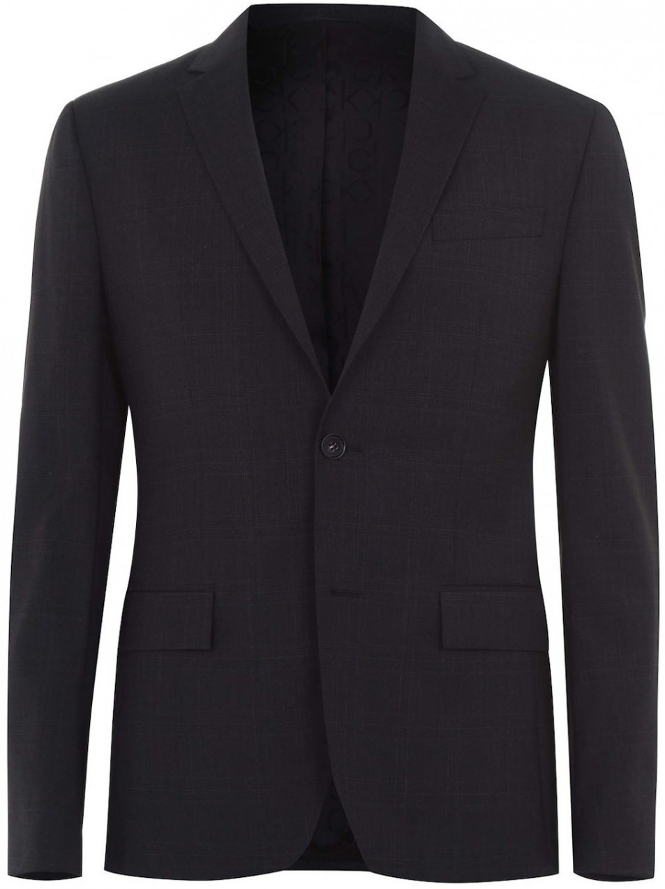 Calvin Klein Subtle Check Suit Blazer