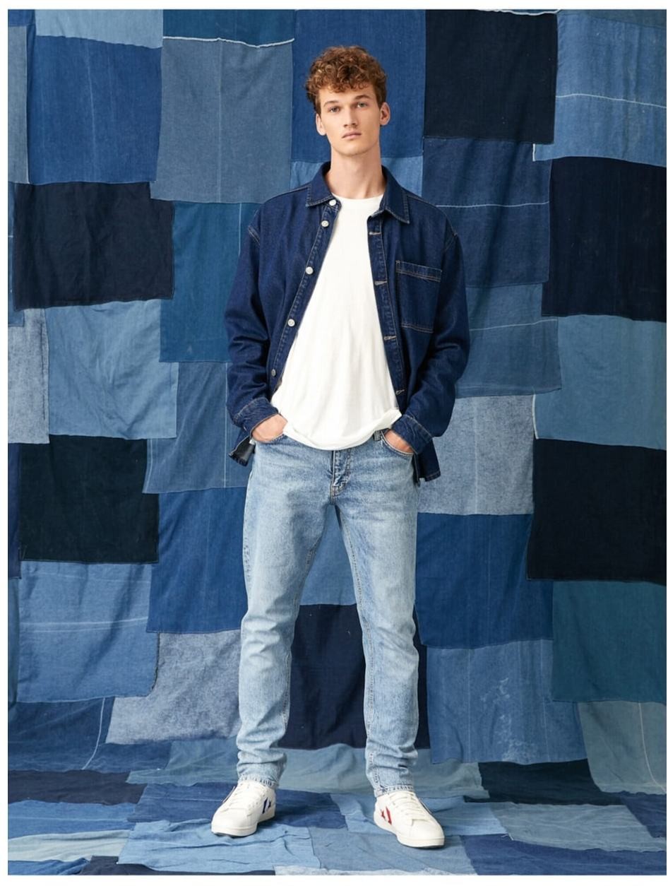 Koton Men's Blue Joe Tapered Jeans