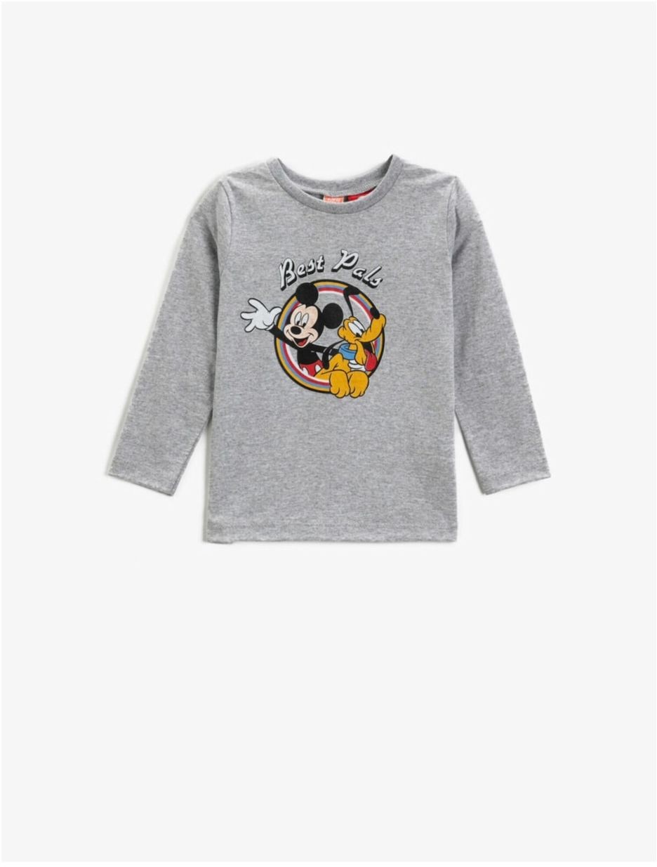 Koton Mickey Mouse Licensed Printed T-Shirt