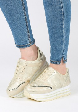 Berhane bézs telitalpú sneakers megtekintése