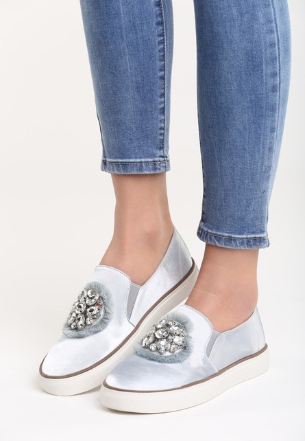 Eligia szürke slip-on tornacipő
