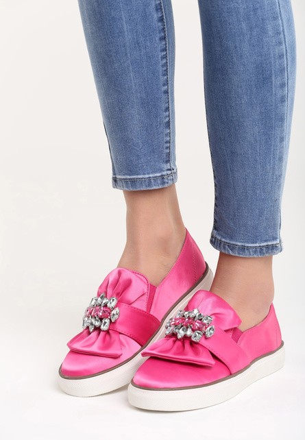Signy fuxia slip-on tornacipő