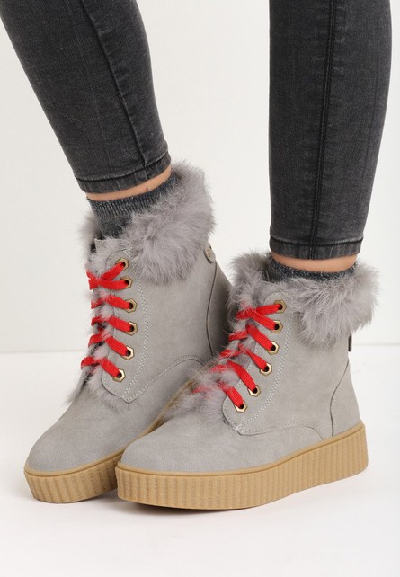 Deea grey női platform cipő