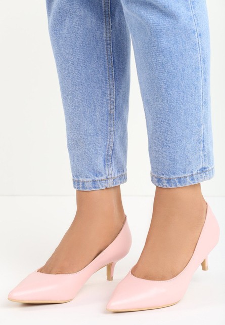 Penelope rózsaszín magassarkú cipők