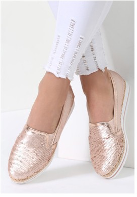 Aruna rózsaszín slip-on tornacipő