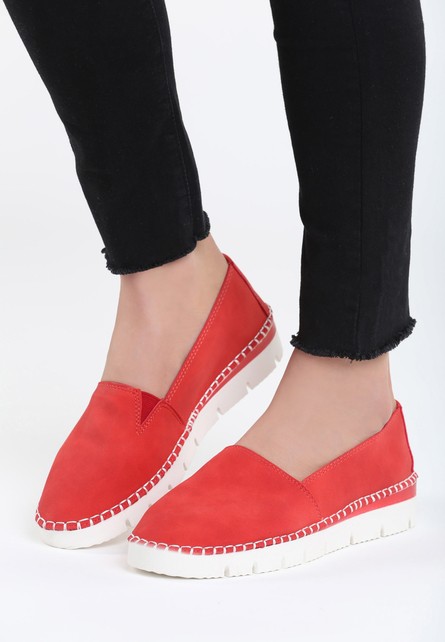 Mixer piros női espadrilles