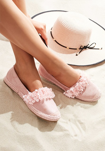 Rio Leon rózsaszín női espadrilles