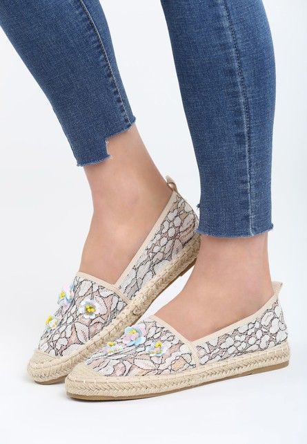 Picton bézs női espadrilles