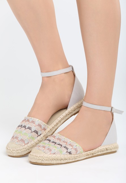 Morella szürke női espadrilles