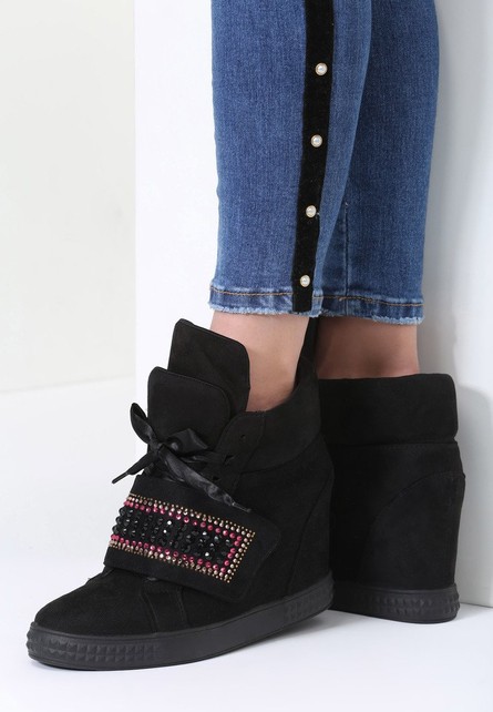 Adera fekete női sneakers