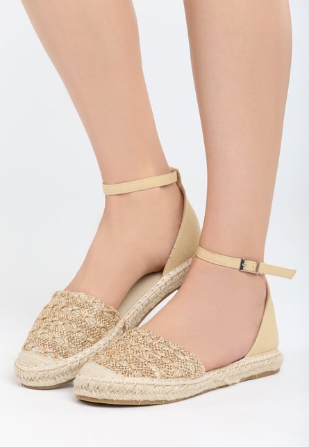 Morella 2 bézs női espadrilles