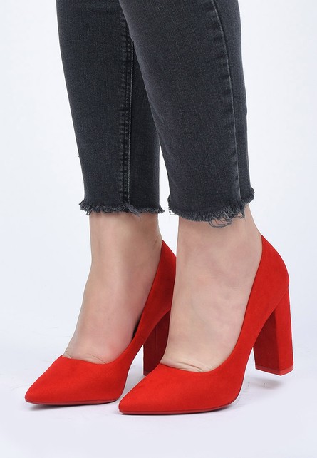 Cibra piros női cipő