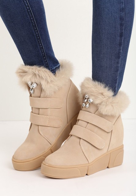 Mywar beige női sneakers